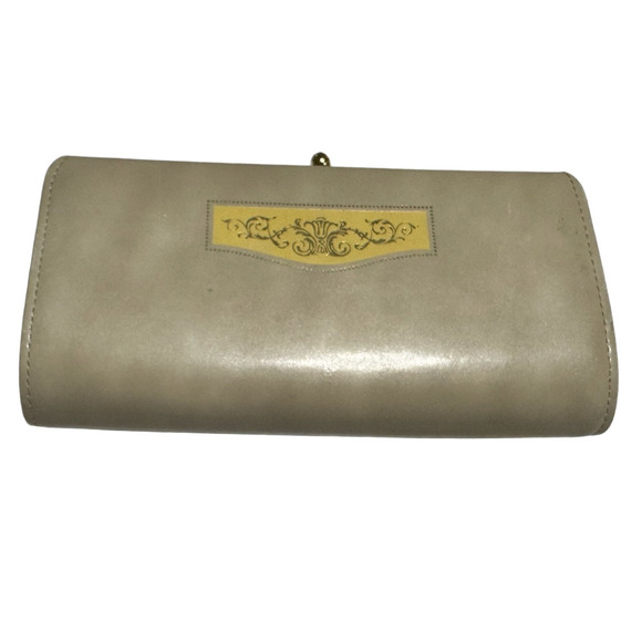 Shiseido Handbags - Shiseido Elegant Cream Clutch Wallet Fantasy Souvenir Bag Coin Purse Wallet